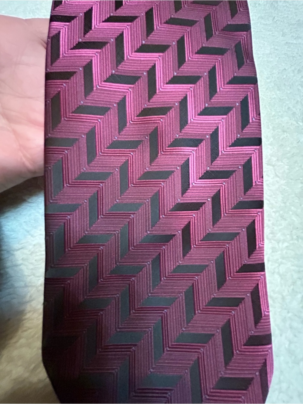 🎁3 for $30 - Purple Clip On Tie